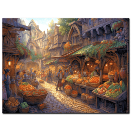 AAA 00286 01 Bountiful Harvest in the Storybook Marketplace