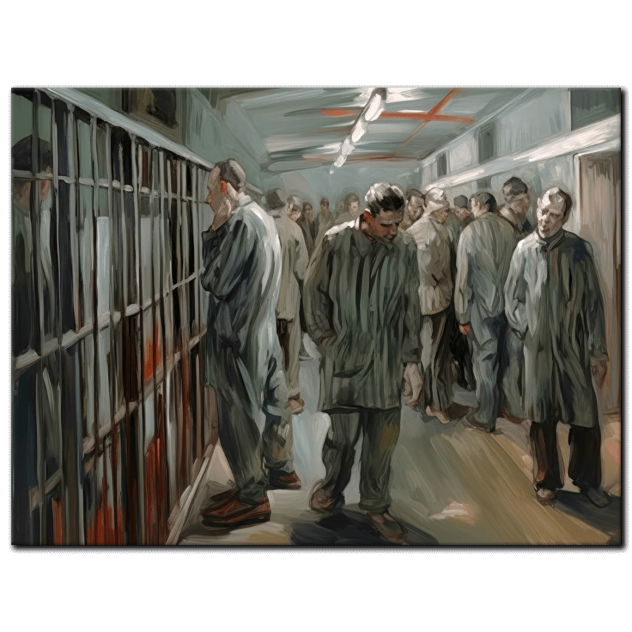 Painting “Captive Stills The Soviet Narrative” by Wilhelm Krause AAA 00155 01