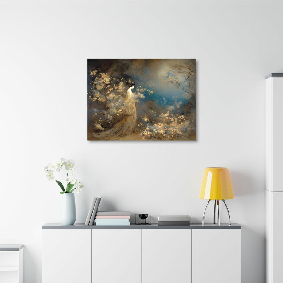 Painting “Golden Blooms in the Foreground of Solitude” by Amara Singh AAA 00182 05