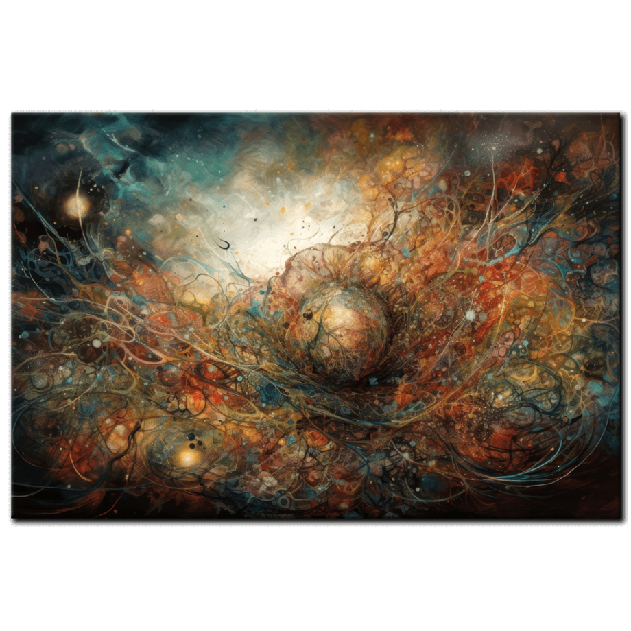 Painting “Kaleidoscope Cosmos” by Elise Blanchard AAA 00113 01