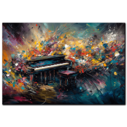 Painting “Musical Orgasm” by Emilia de la Fuente AAA 00012 01