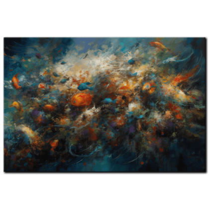 Painting “Underwater World” by Emilia de la Fuente AAA 00003 01